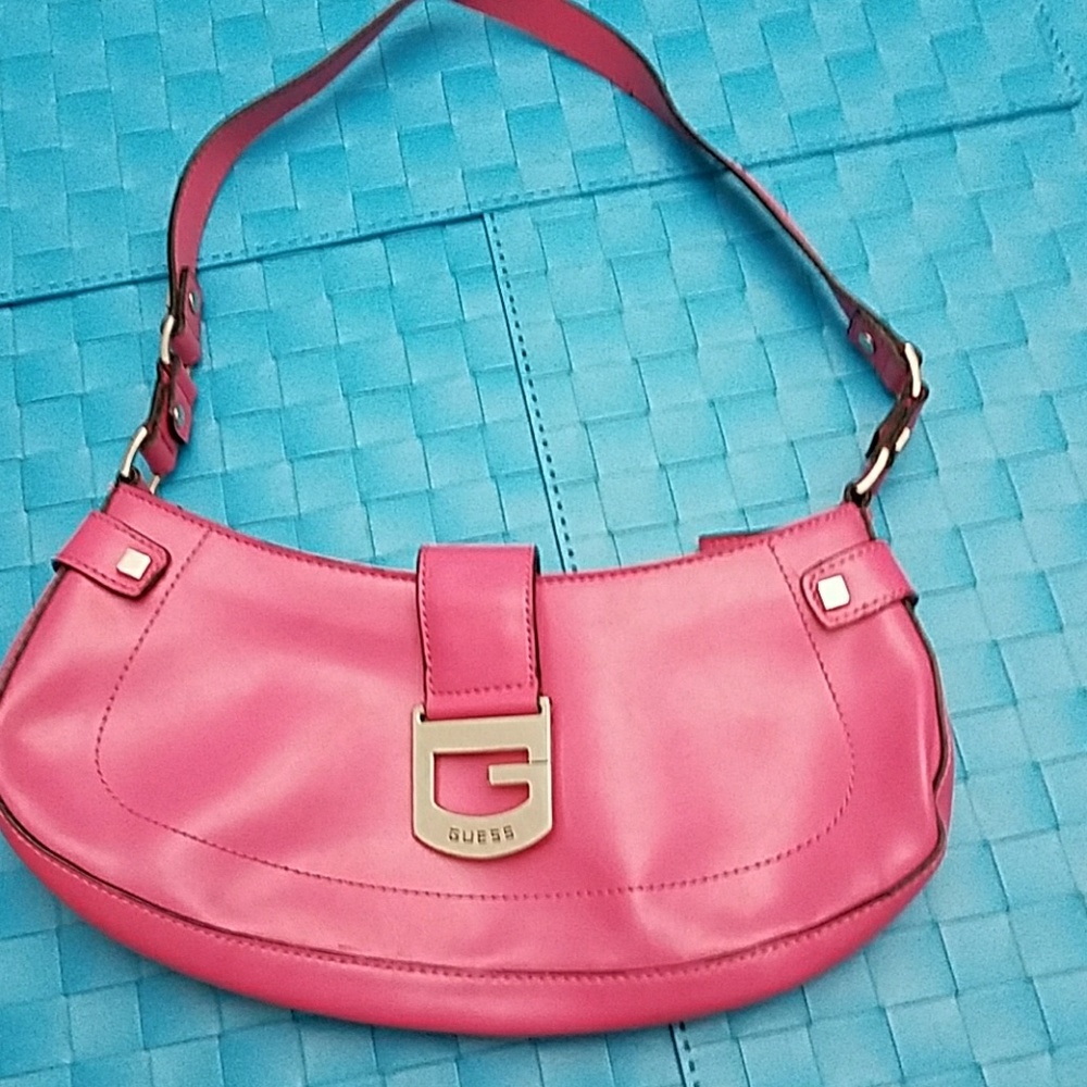 Hot Pink Guess Handbag